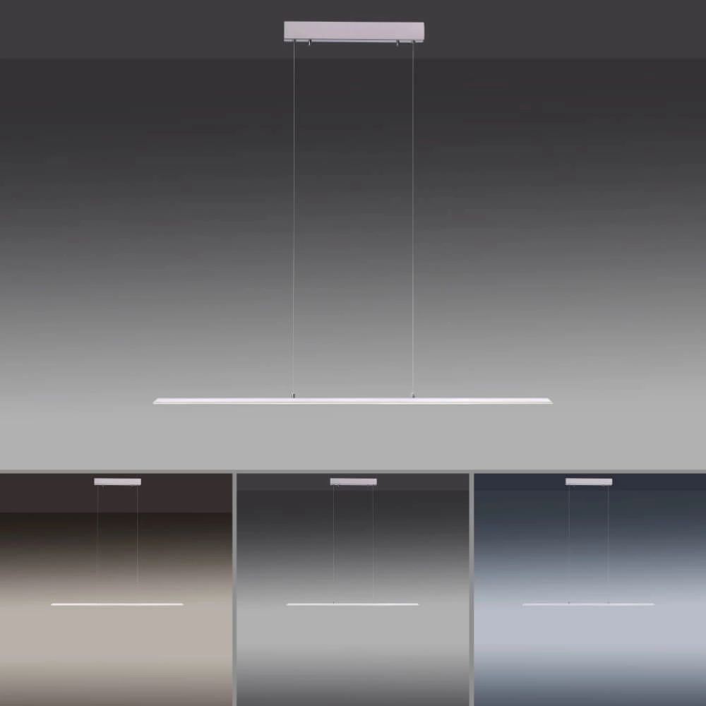 Design hanging lamp Pure Lite 100cm metal Paul Neuhaus 4012248344842