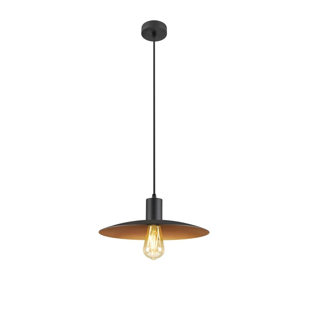 Pendant lamp Lalu Elypse black