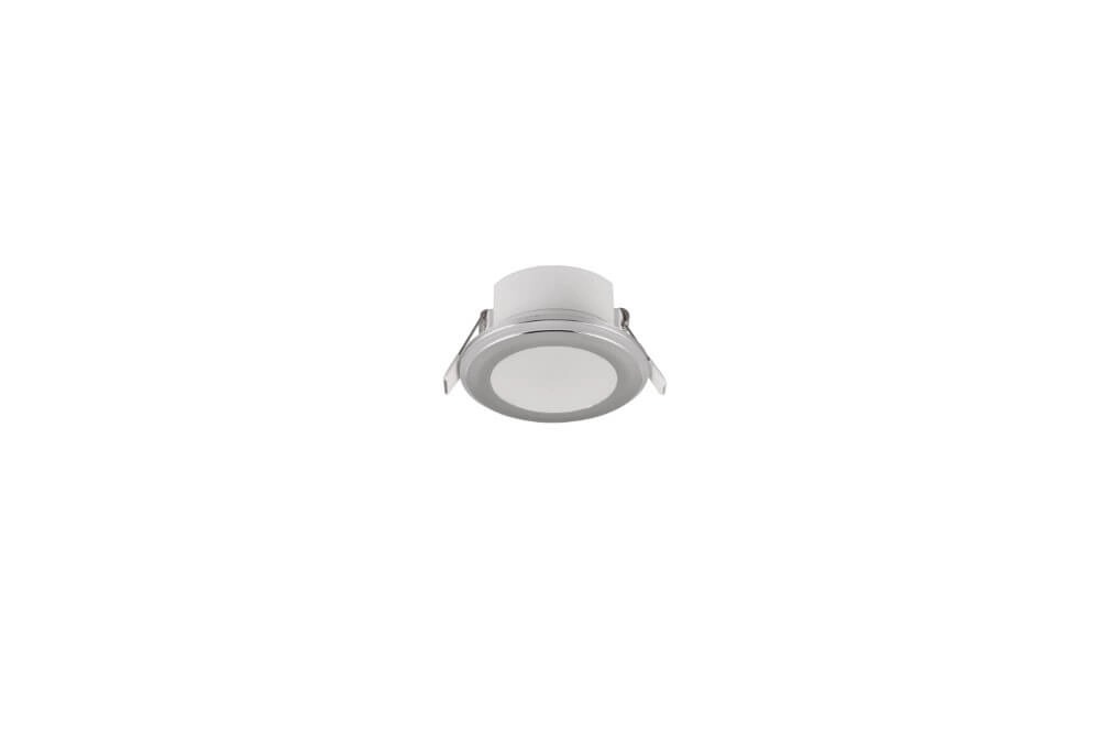 Recessed spotlight Argus chrome