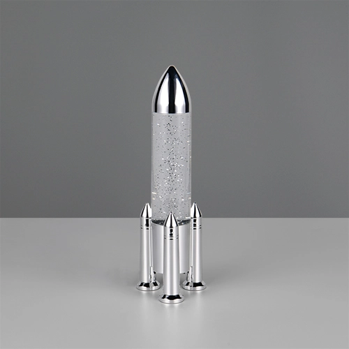 Table lamp Apollo rocket titanium grey Trio 4017807681208