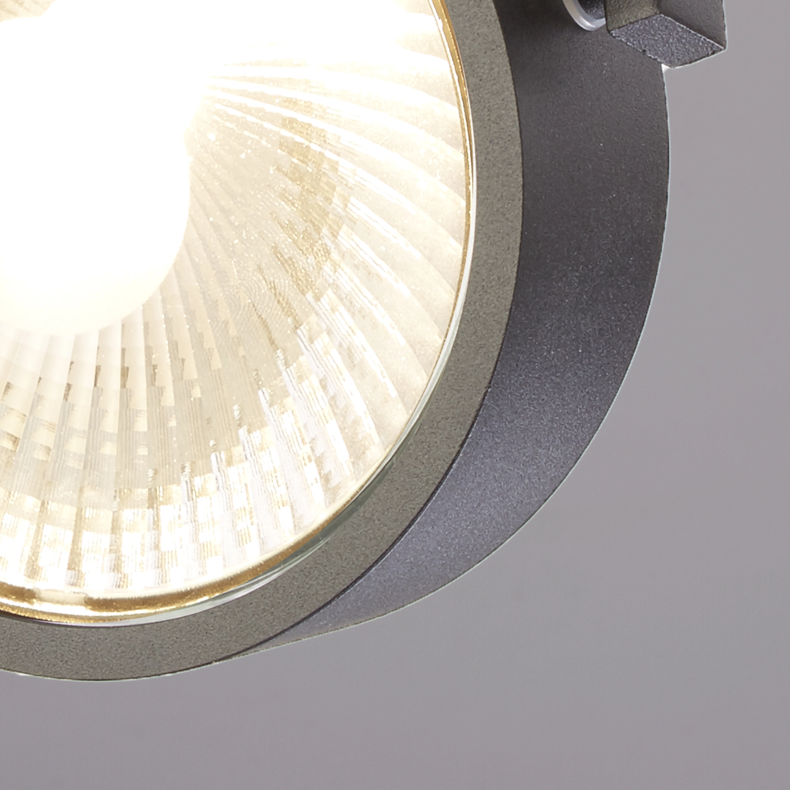 Surface-mounted spot Jupiter Industrial Black Lyora 5053423275734