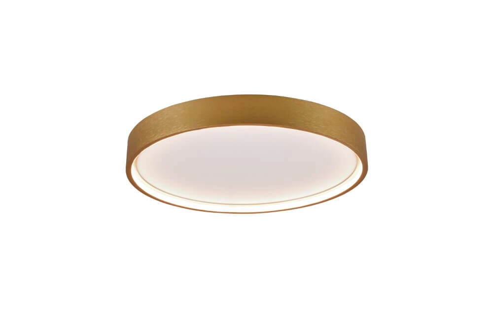 White with gold ceiling lamp Doha