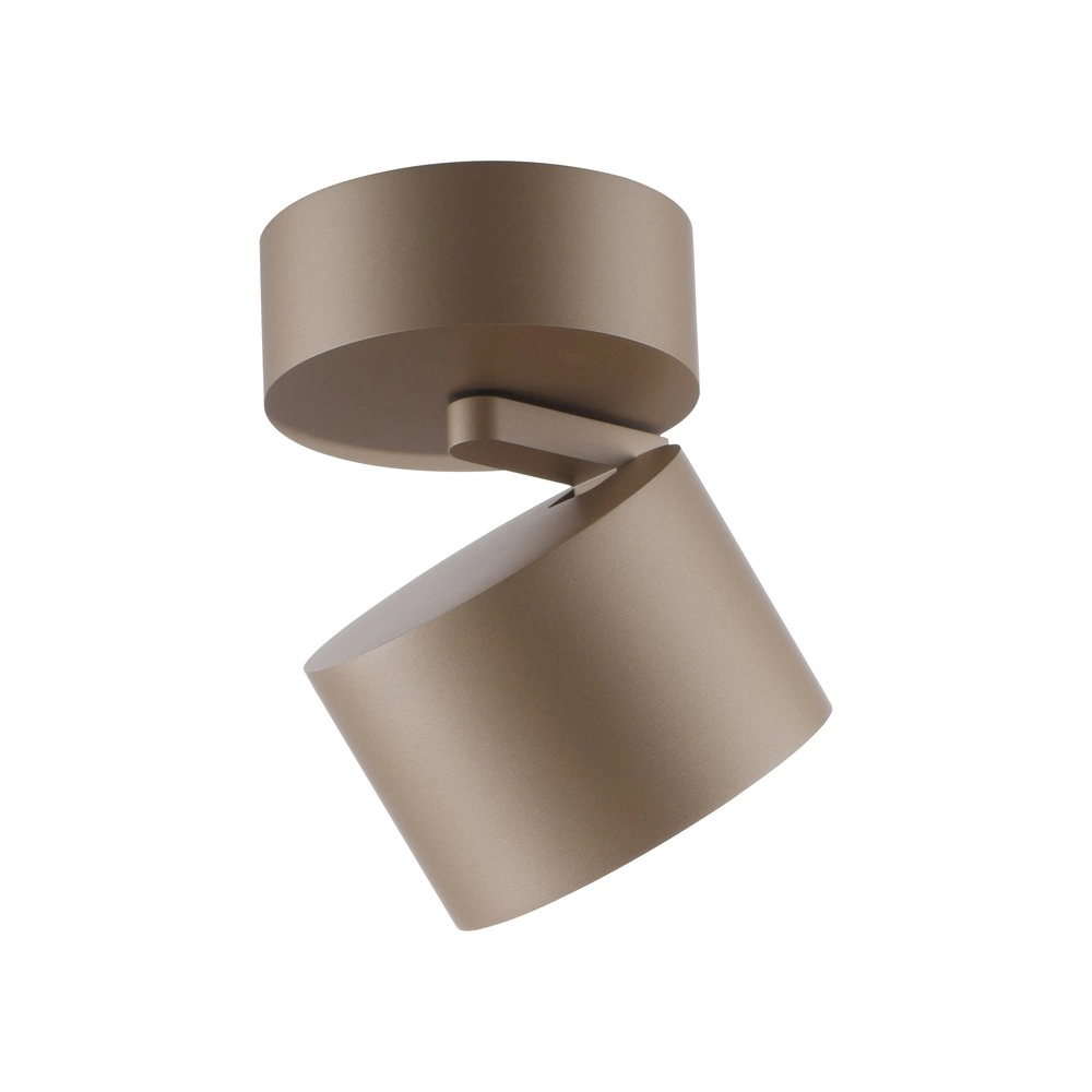 Sleek surface-mounted spot Pure Cup Bronce Paul Neuhaus 4012248395592