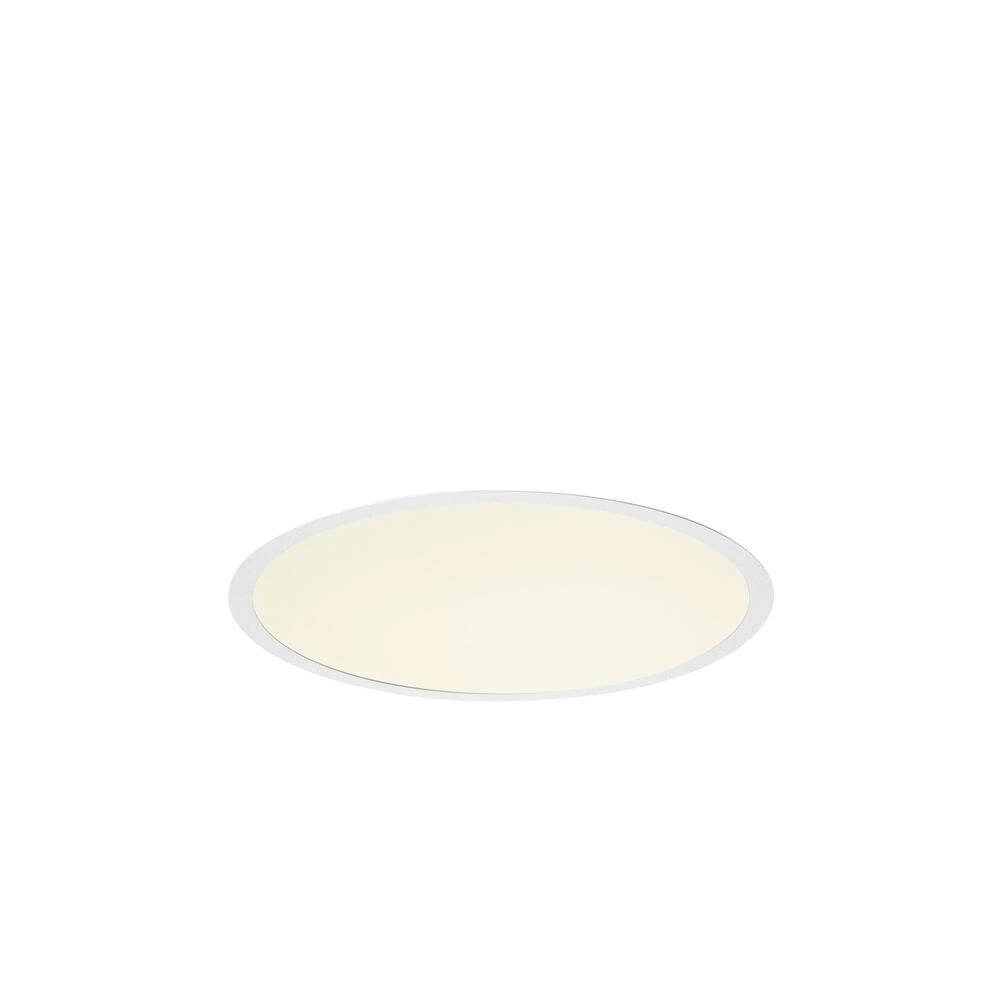 Recessed ceiling lamp Medo 40 white Ø 40cm with frame SLV 4024163297684
