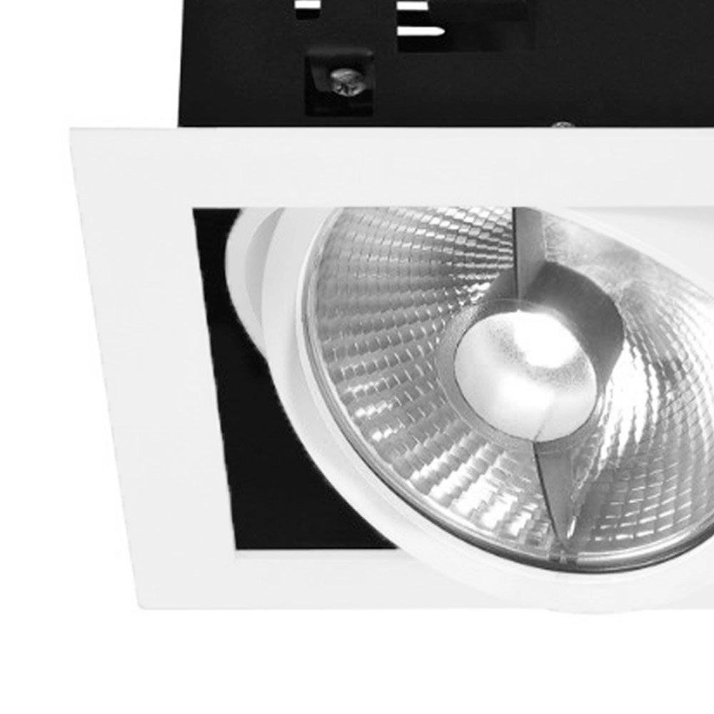 Recessed spotlight Kadux ES111 white SLV 4024163151542