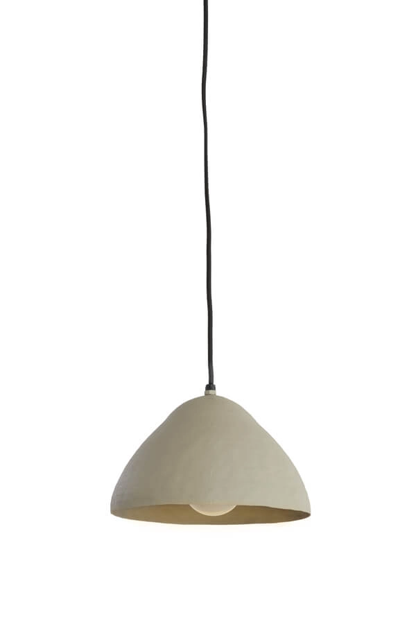 Pendant lamp Elimo Ø 25cm cream Light & Living 8717807705312