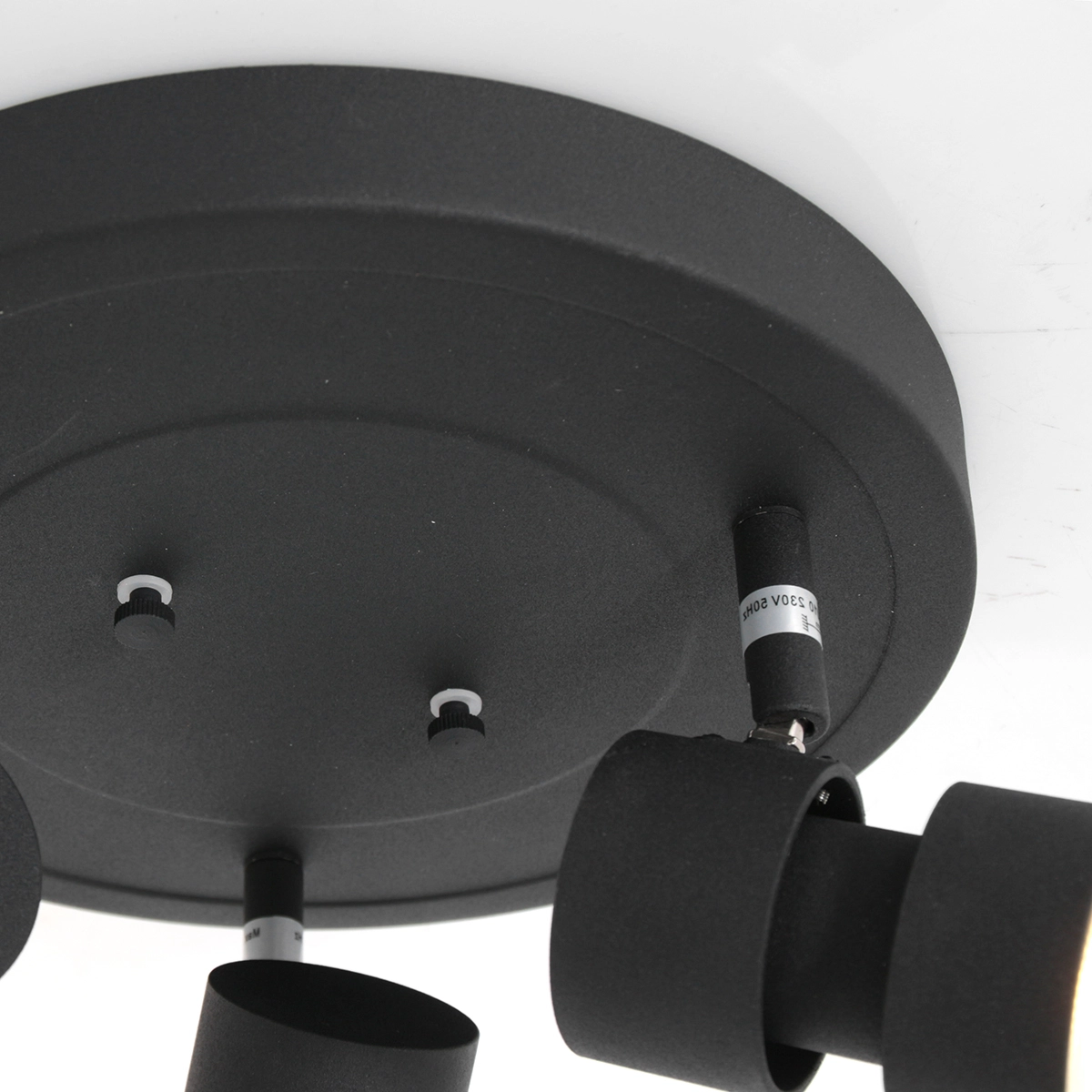 LED ceiling spotlight Natasja LED black Steinhauer 8712746175752