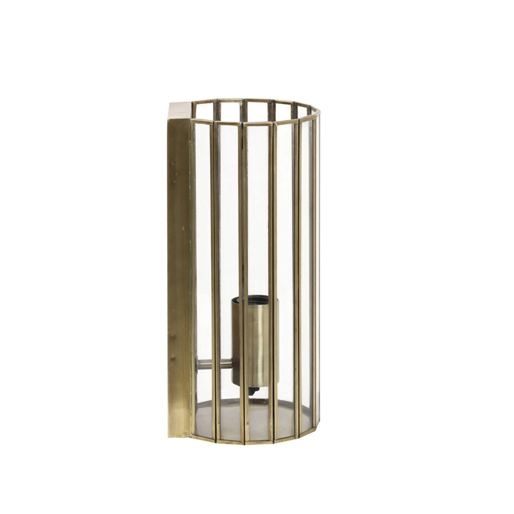 Industrial wall lamp StroBy bronze 30.5cm