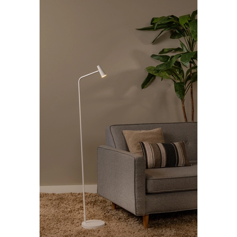 Rechargeable floor lamp Stirling white Lucide 5411212361271
