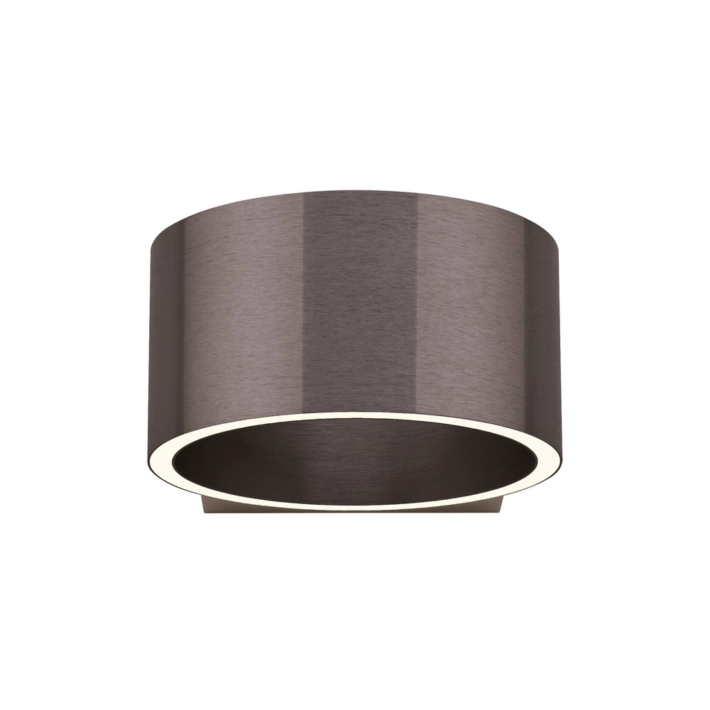 Rechargeable wall lamp Pure Akku Clipse Dark brown brushed Paul Neuhaus 4012248393017