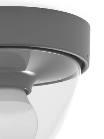Anthracite ceiling lamp Nook for outside Lyora 5903139796590