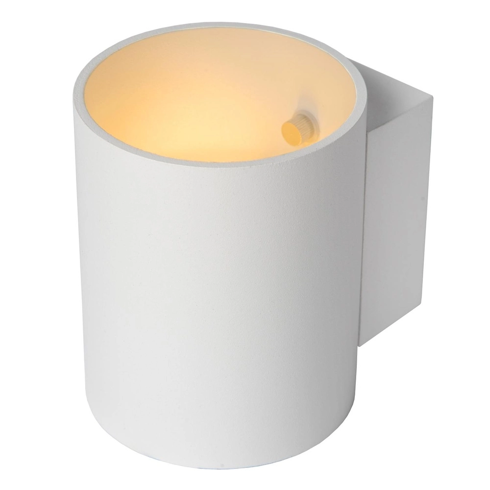 Wall lamp Xera Ø 8cm white Lucide 5411212233653