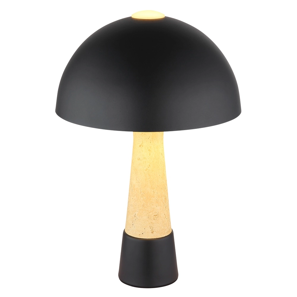 Unique table lamp Paulin Ø 25cm black