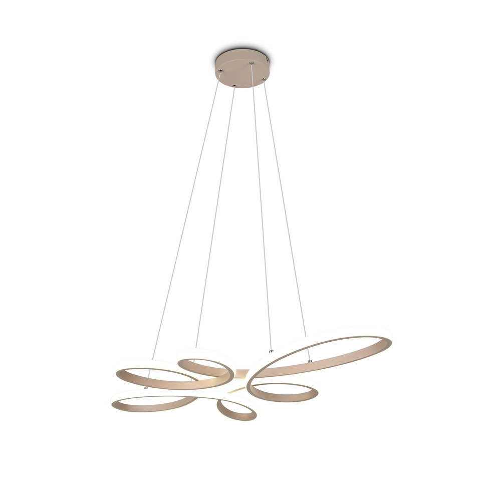 Pendant lamp Fly sand brown