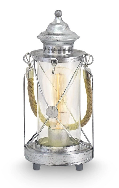 Table lamp Bradford antique silver