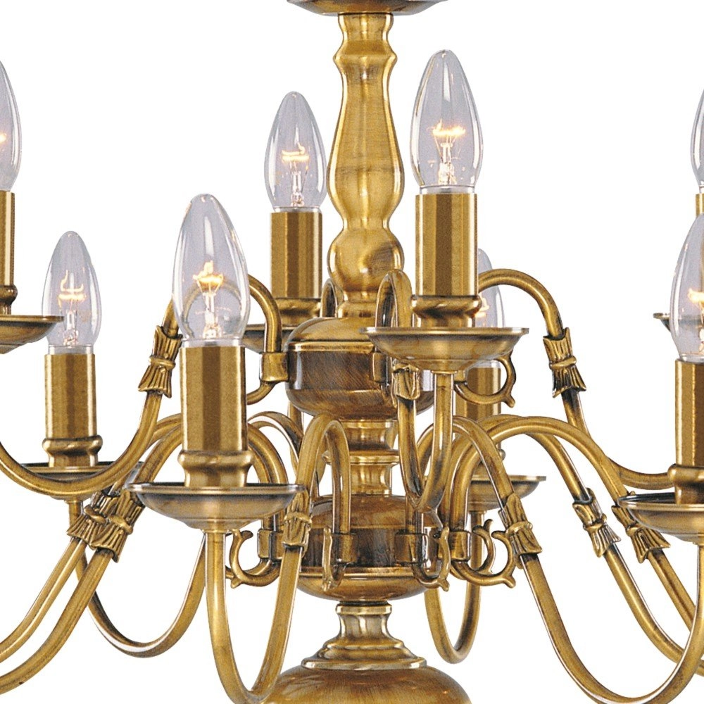 Large chandelier Flemish Searchlight 5013874159779