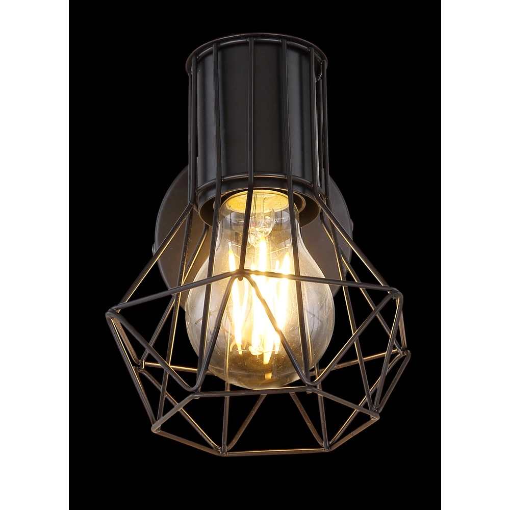 Wall lamp Priska Black Globo 9007371412167