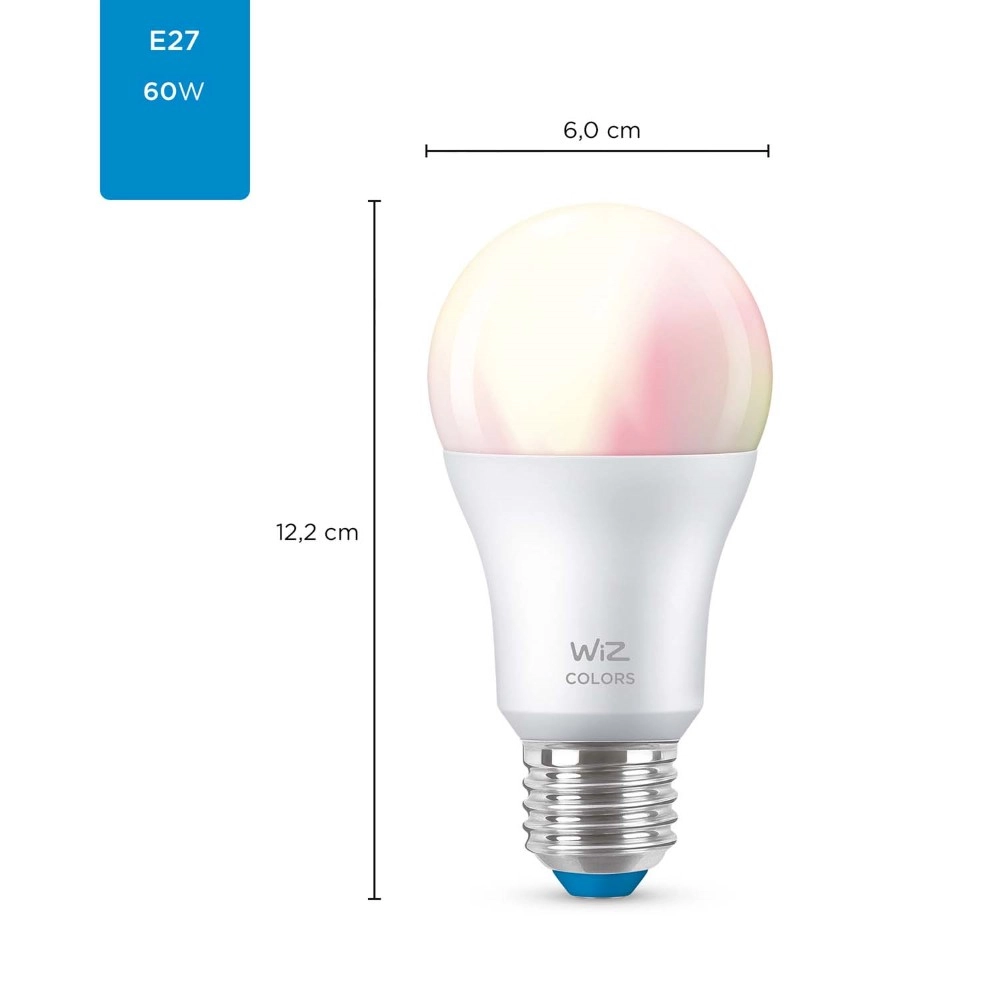 Light source 8,5W - E27 - Led 2700-6500K WiZ 8718699787059
