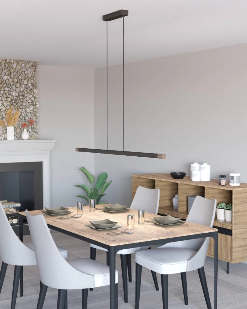 Design pendant lamp Lisciana 126cm Eglo 9008606238088