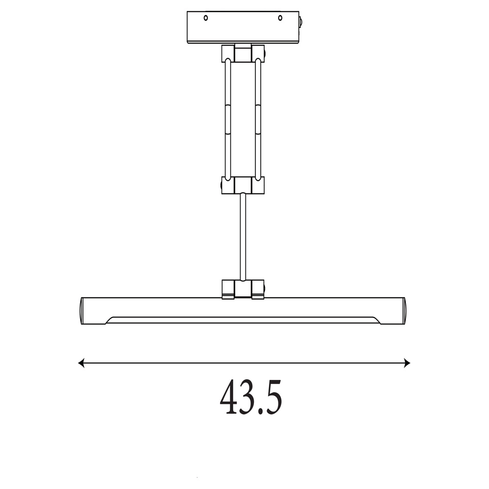 USB Rechargeable Painting Lamp Herron black Searchlight 5053423307350