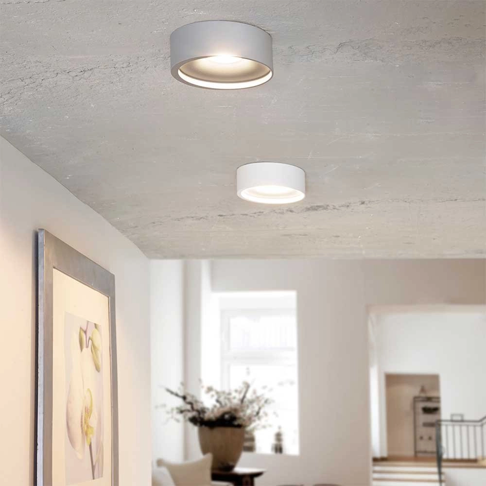 White ceiling lamp Orlando Ø 14cm Artdelight 8719831731916
