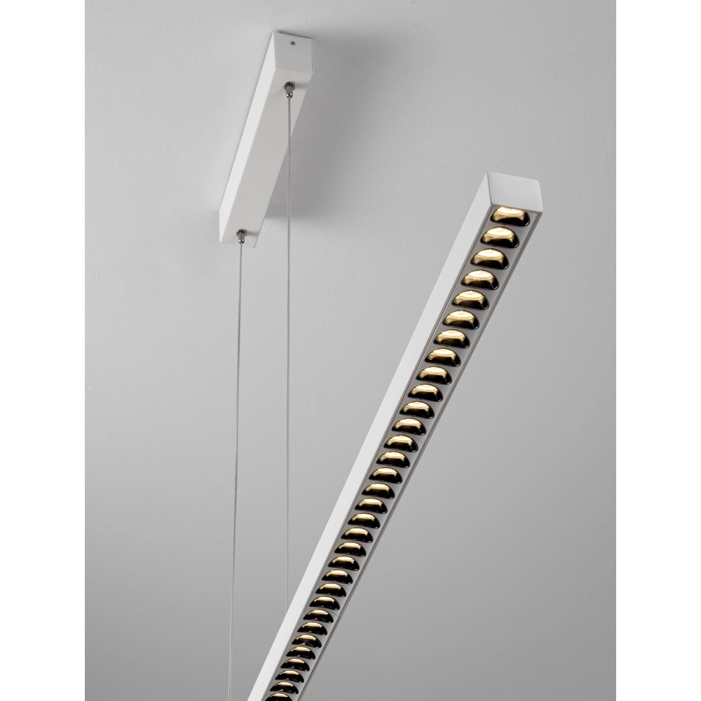 Straight pendant lamp Deos white Lyora 5212017463753
