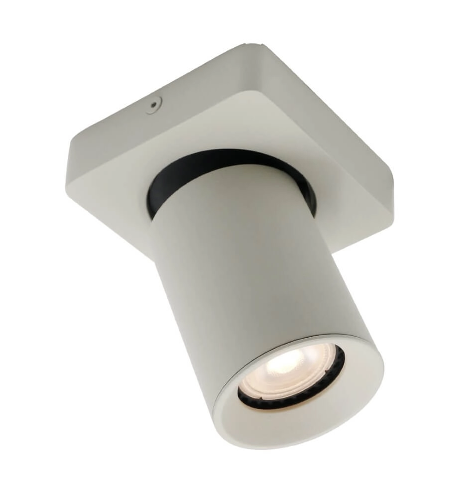 Directional surface-mounted spotlight Megano gray