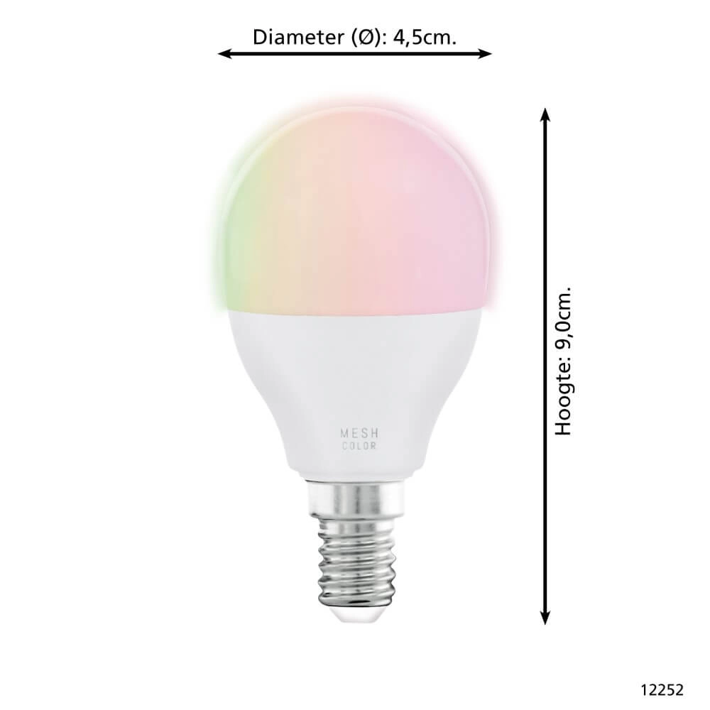 LED lamp bulb Zigbee - E14 - 4.9 watt - 2700-6500K - P45 Eglo 9002759122522