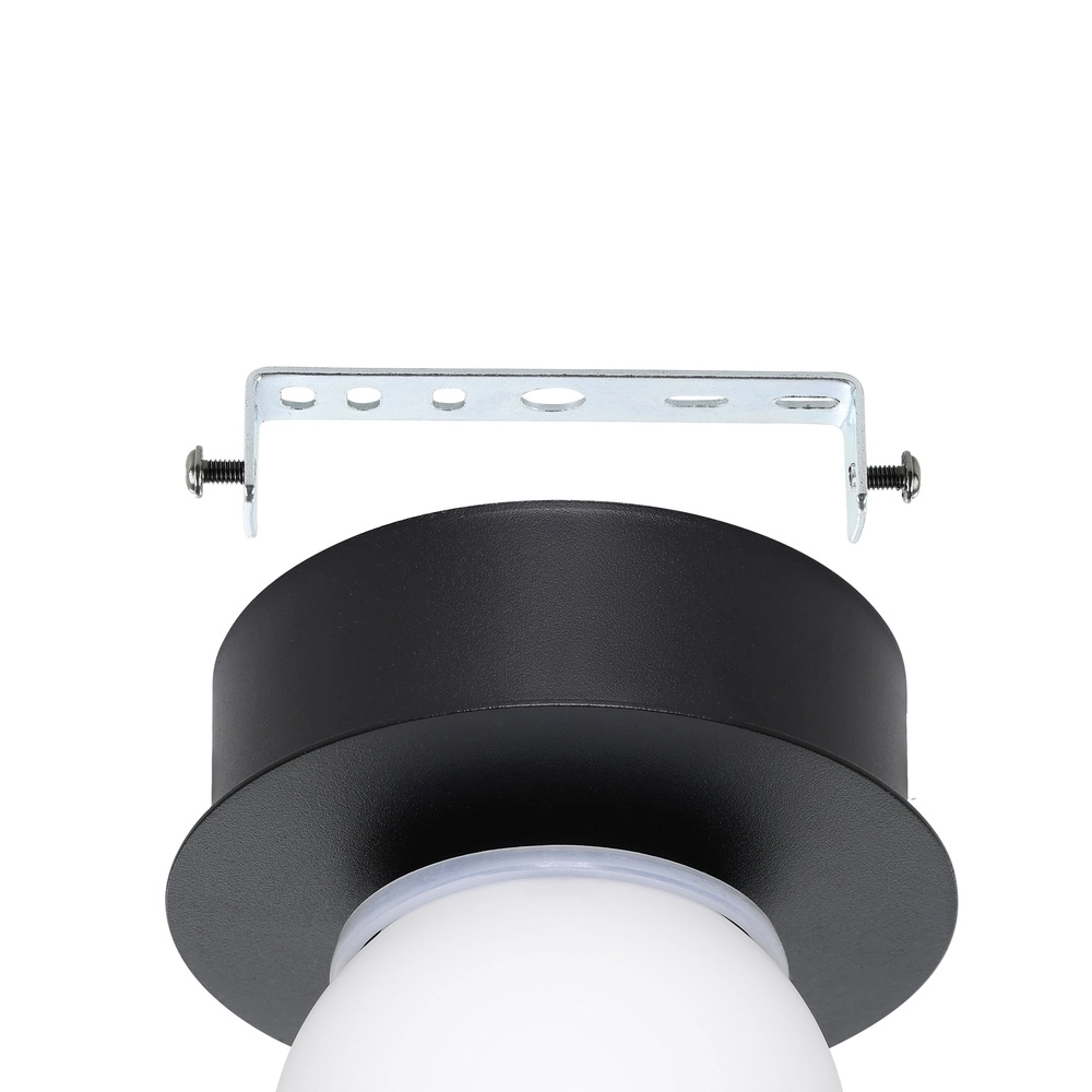 Black ceiling light Mosiano Ø 11.5cm Eglo 9008606286096