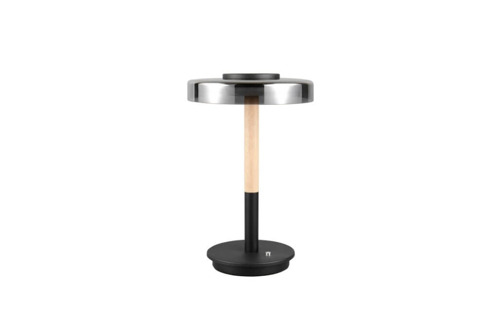 Led table lamp Celeste smoke glass Trio 4017807616873