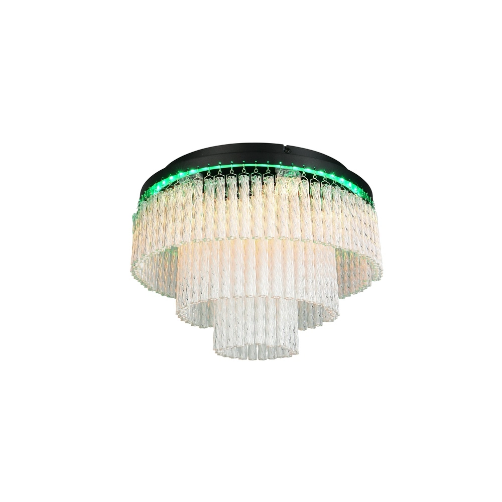 Design ceiling lamp Vono Black Trio 4017807682236