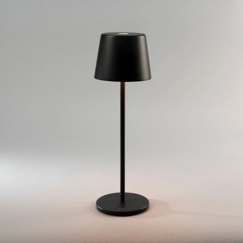 Rechargeable table lamp Vence black KonstSmide 7318307888751