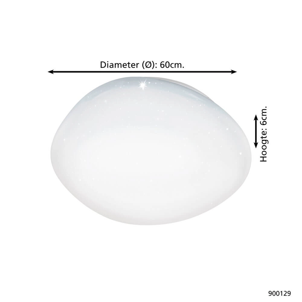 Ceiling lamp Zigbee Sileras-Z Ø 60cm Eglo 9008606226061