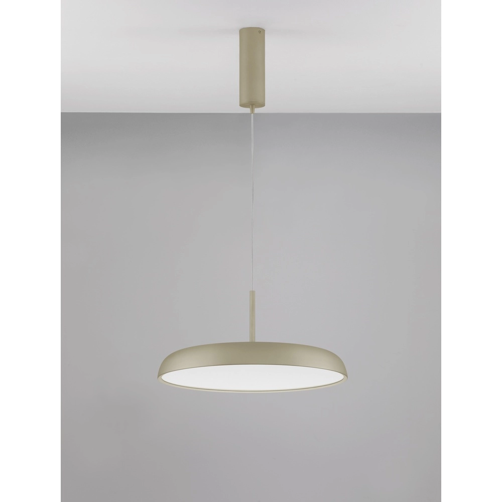 Pendant lamp Linus champagne Ø 45cm Lyora 5212017446299