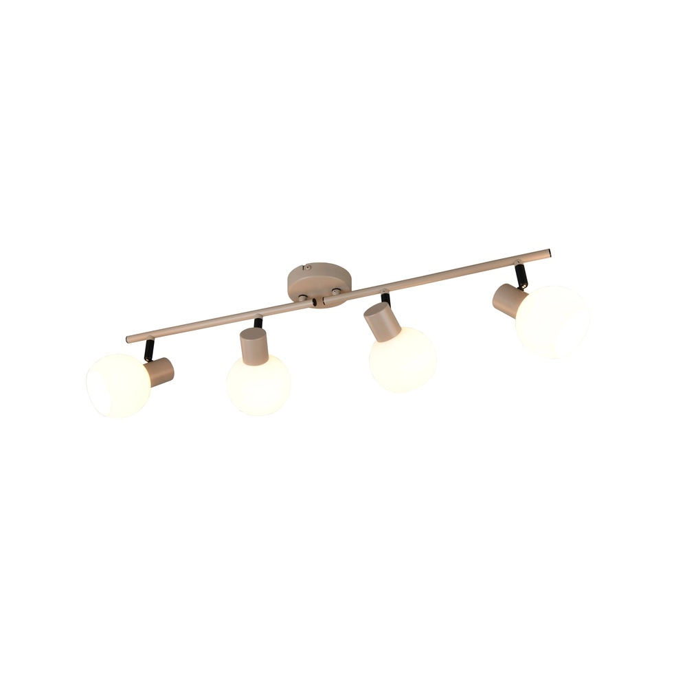 Ceiling lamp Boba 4-light beige