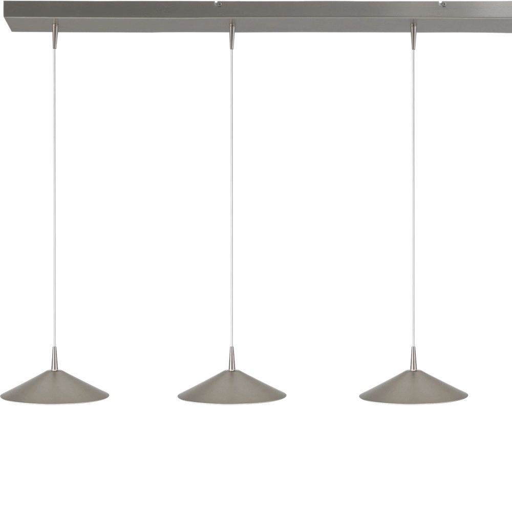 4-light pendant lamp Ceppo nickel Ø 22cm Masterlight 8718121358567