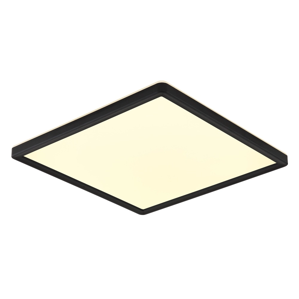 Ceiling light Sapana Square 29.4cm Black Globo 9007371414390