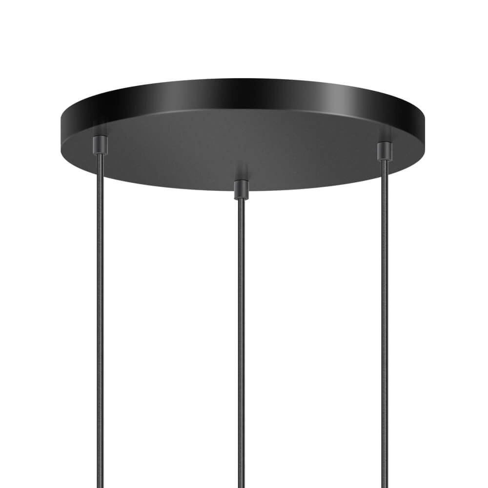 Black pendant lamp Drop with gold ETH 8720195306504