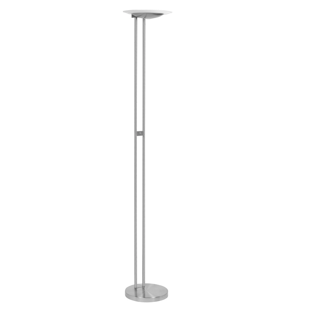 Classic reading lamp Biarritz nickel Ø 28cm