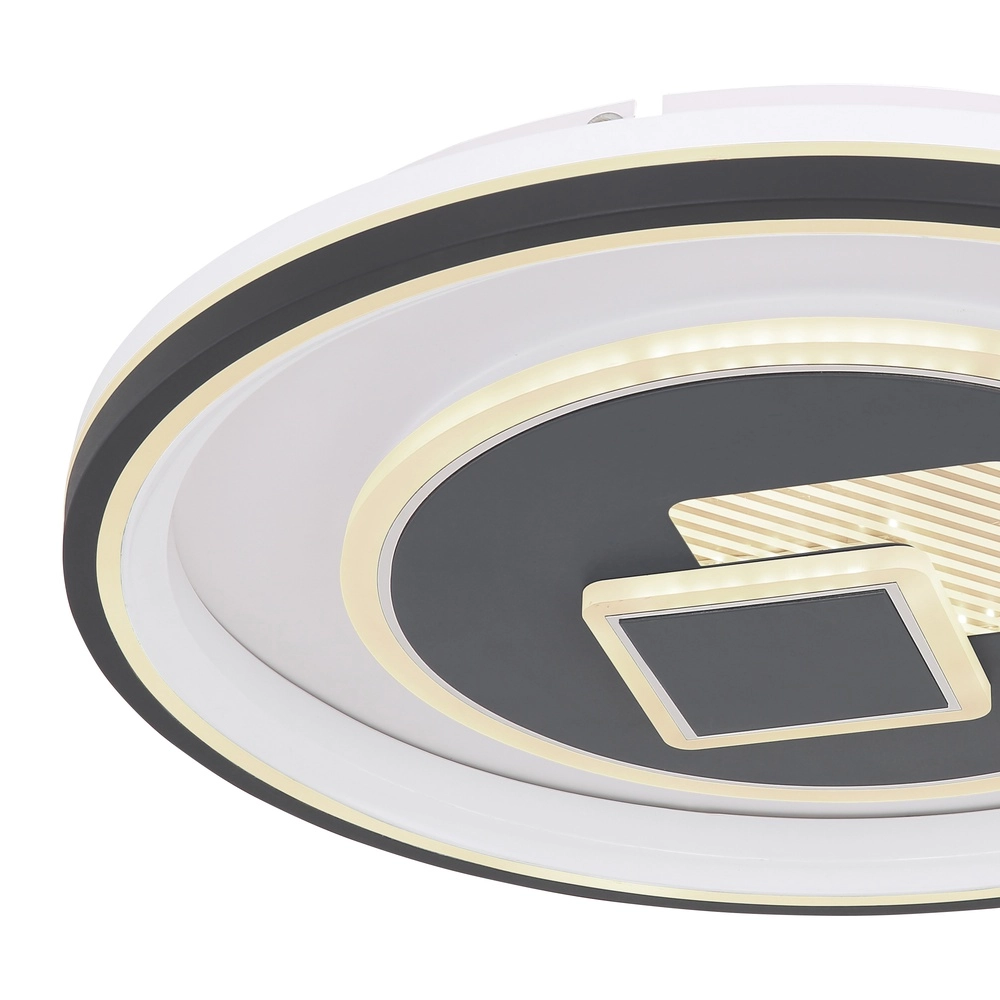 Ceiling lamp Sundi white with black Globo 9007371428915