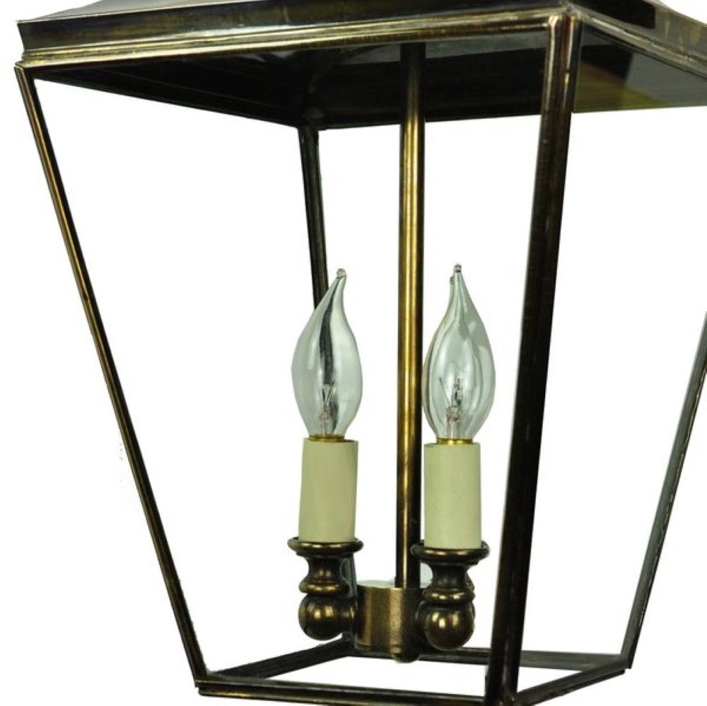 Country Pendant Lamp Knightbridge 2-lights 48cm - antique copper (ant) Limehouse