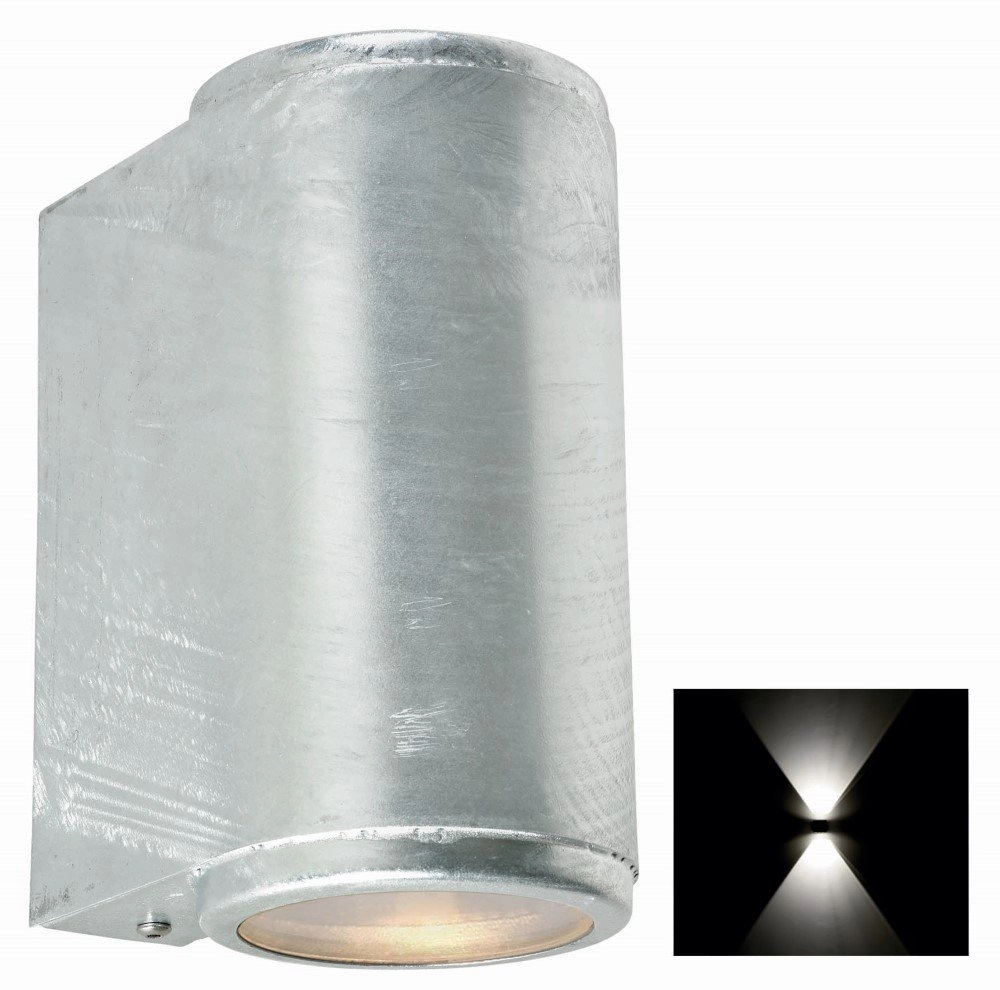 Wall spot Mandal Up-Down Zinc gray