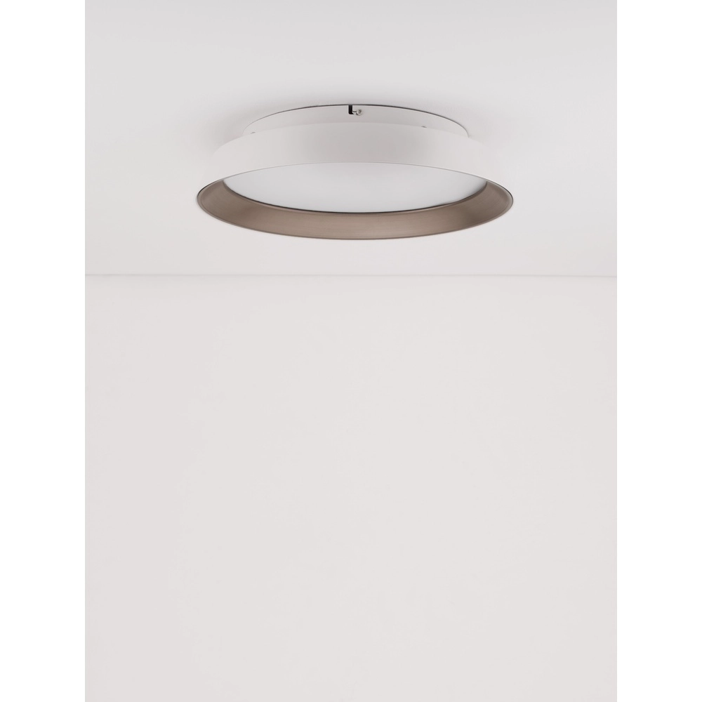 Ceiling lamp Vela white Ø 45cm Lyora 5212017431677