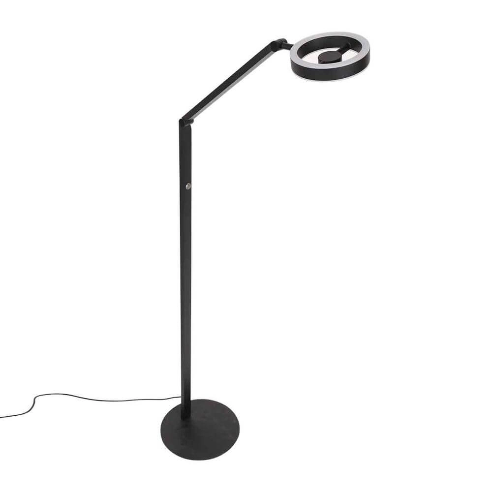 Floor lamp Ringlux black Steinhauer 8712746176650