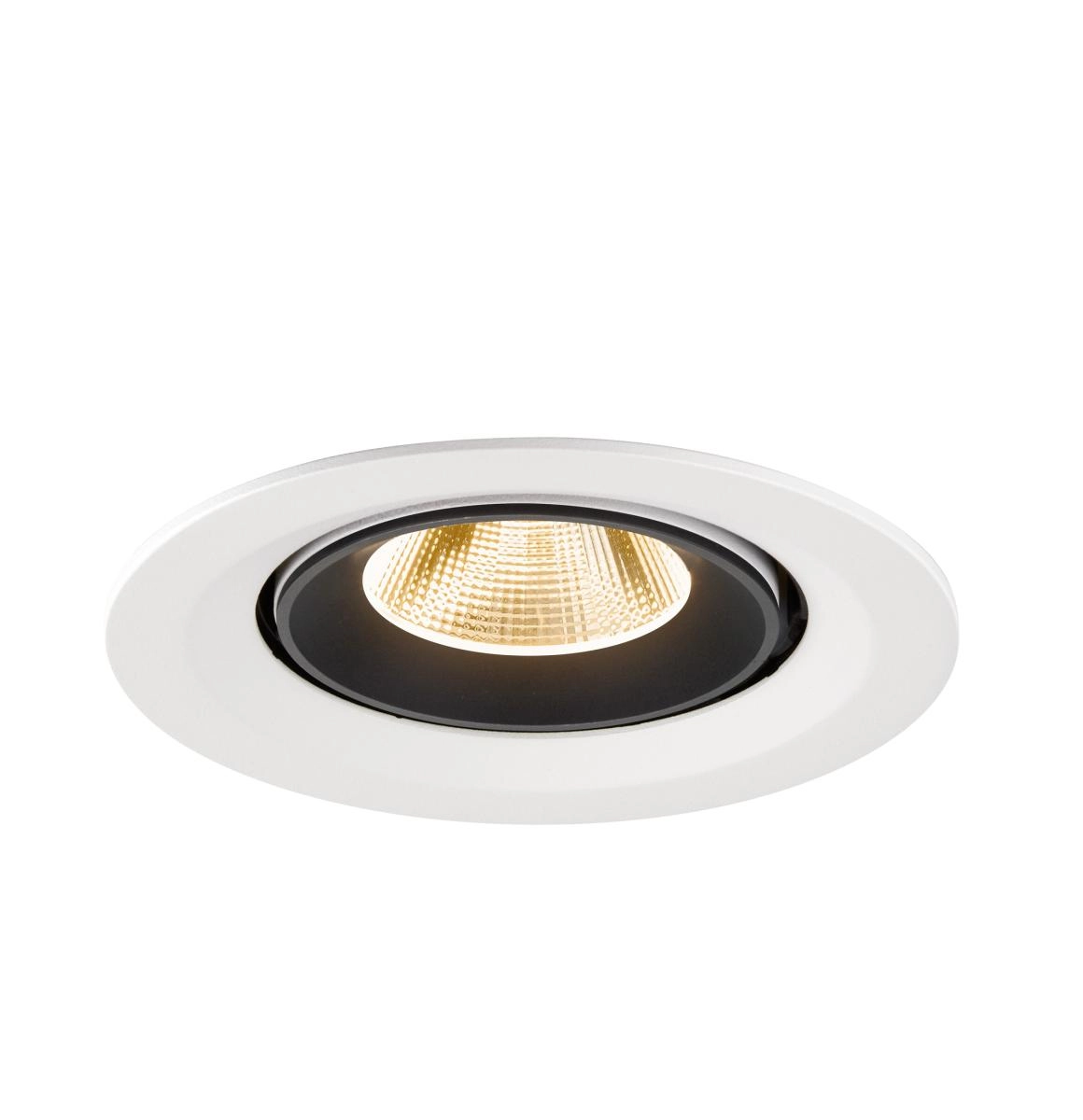 Recessed spotlight Numinos Gimble M white/black 2700K - 20deg SLV 4024163312042