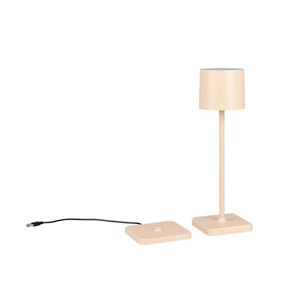 Rechargeable table lamp Fernandez sandy Trio 4017807642476