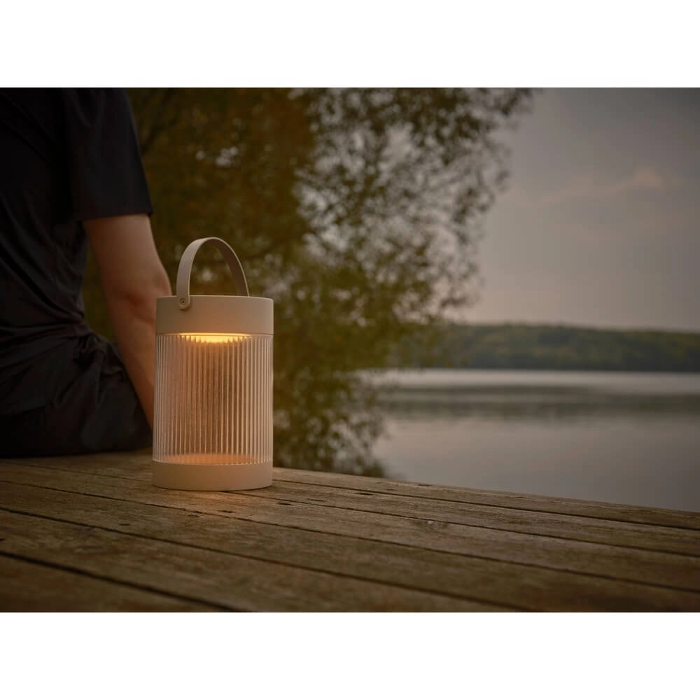 Table lamp Coupar Sand Brown Solar Nordlux 5704924023453