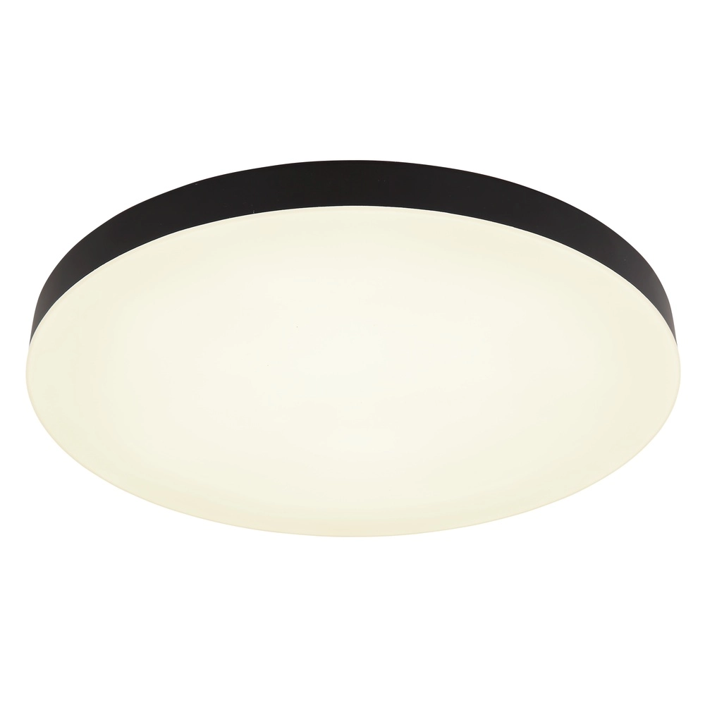 Ceiling light Matthew design black Ø 50cm