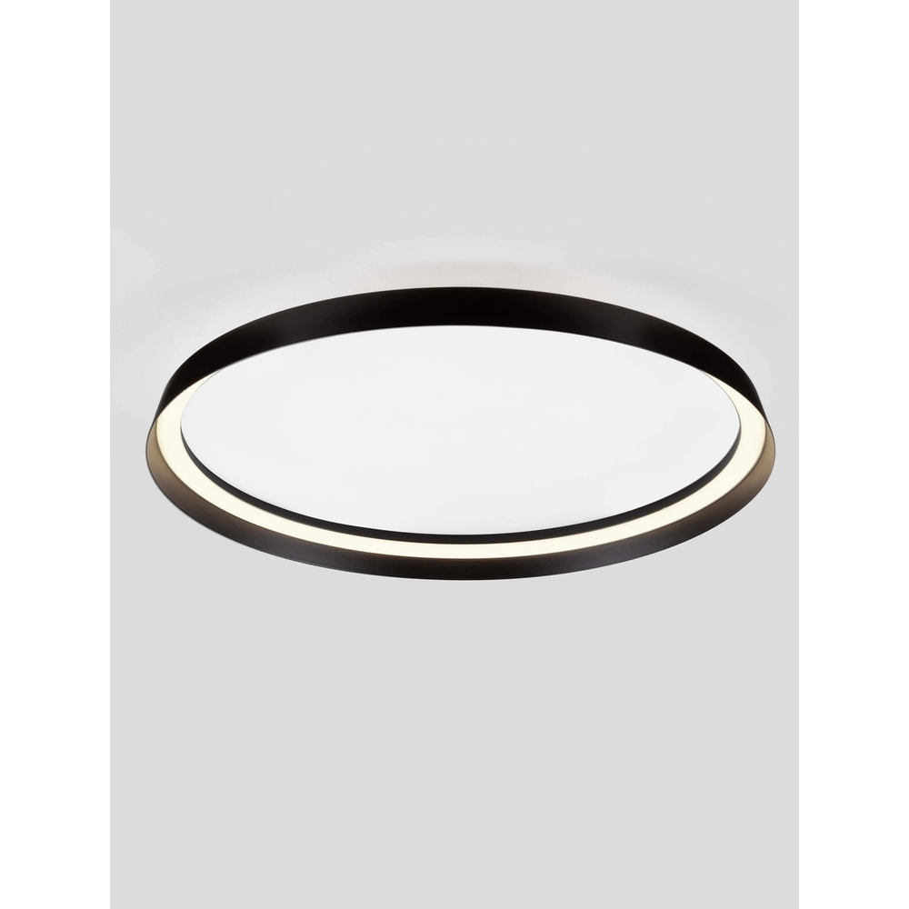 Design ceiling light Ormi Ø 60cm black