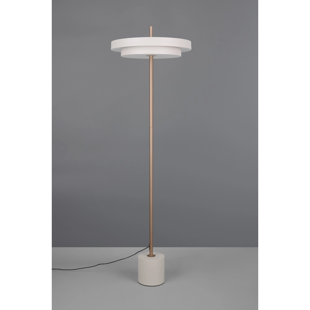 Modern floor lamp Keaton white Trio 4017807655933